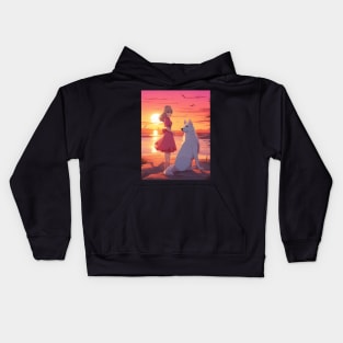 Sunset Paradise Kids Hoodie